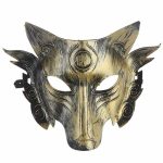 Masque en forme de loup
